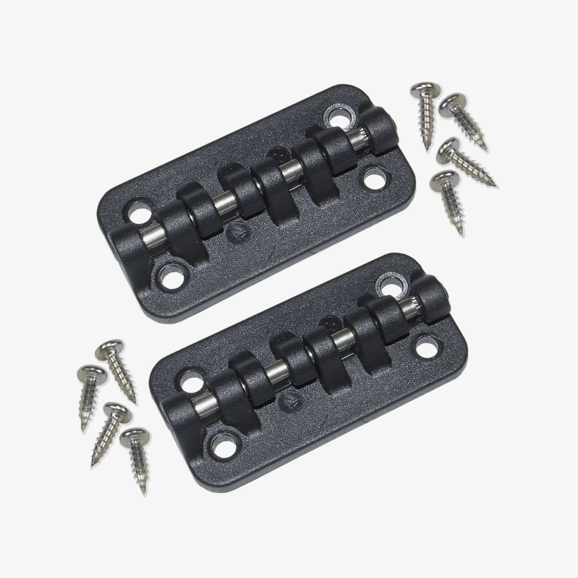 Hybrid Stainless Steel/Plastic Hinges Universal Fit