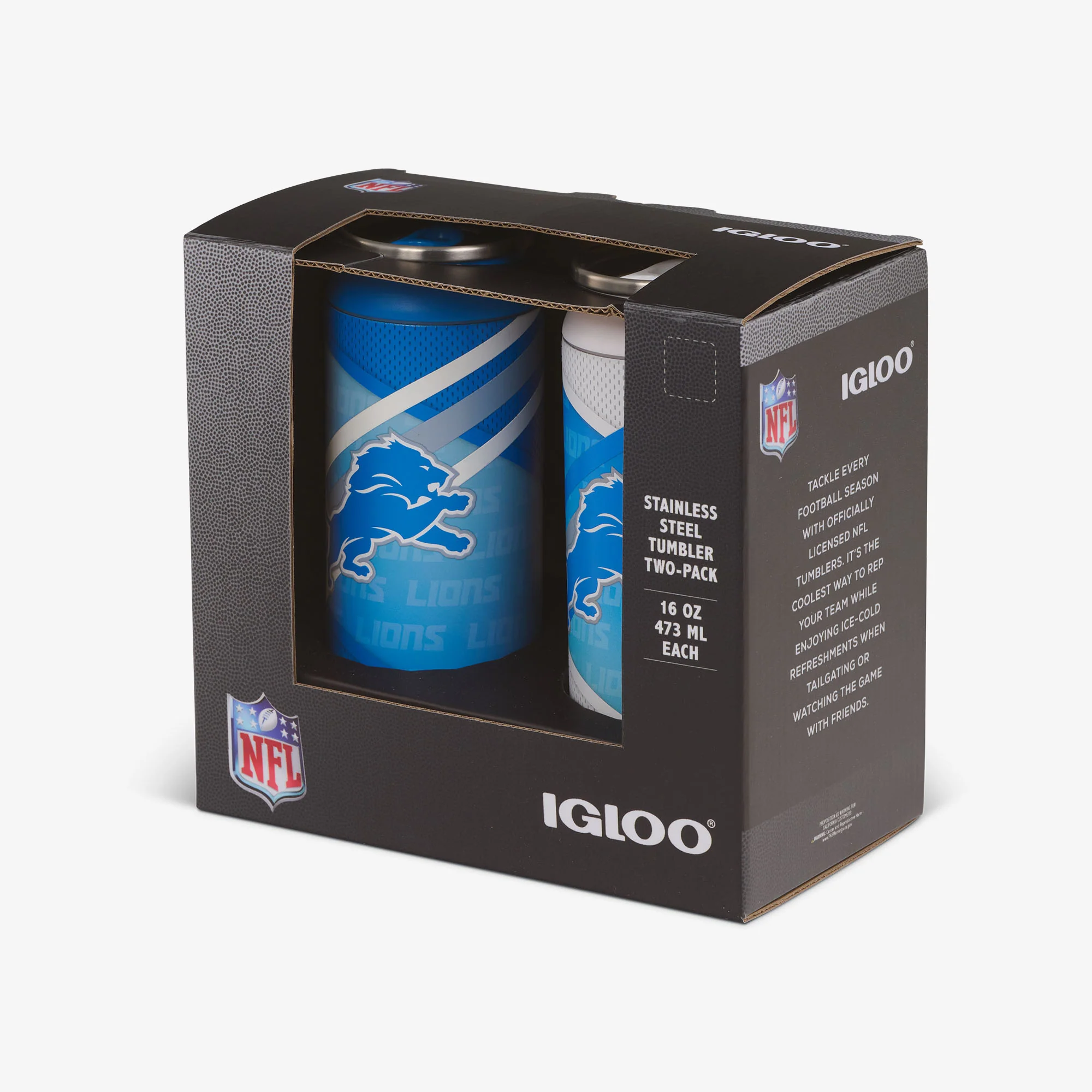 Detroit Lions Home & Away 16 Oz Can 2-Pack - Image 5