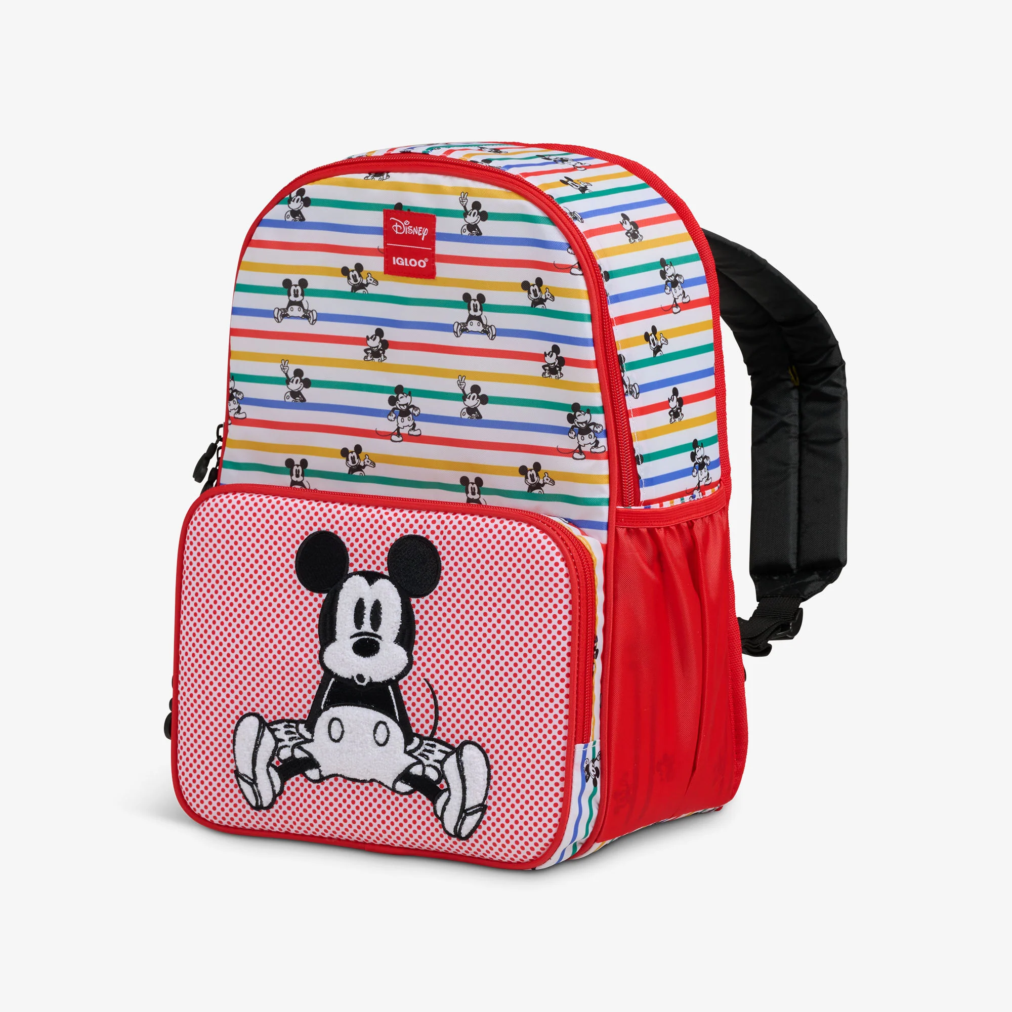 Disney Mickey Mouse Stripe 24-Can Backpack - Image 2