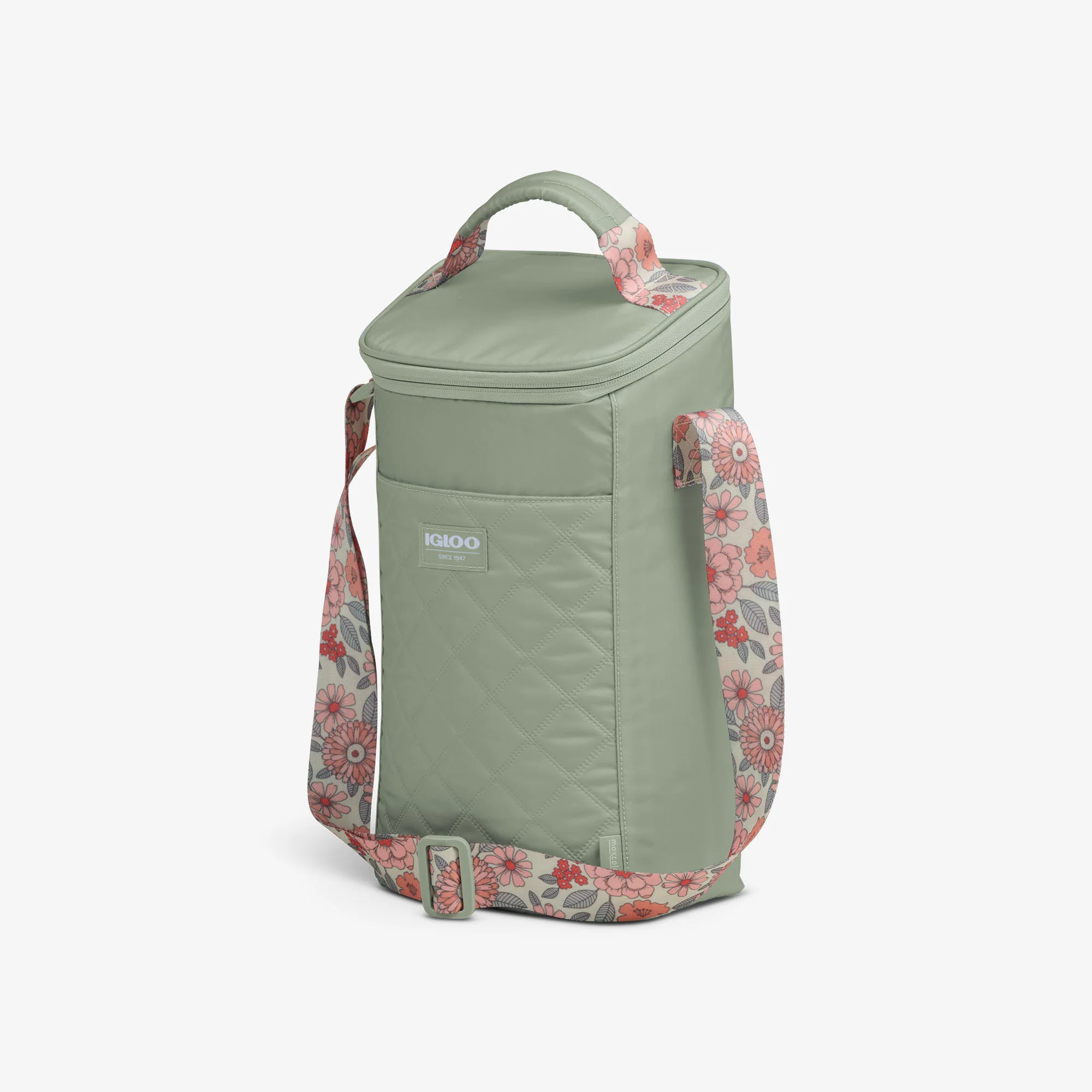 Floral MaxCold® DUO Vertical Crossbody Cooler Bag - Image 2