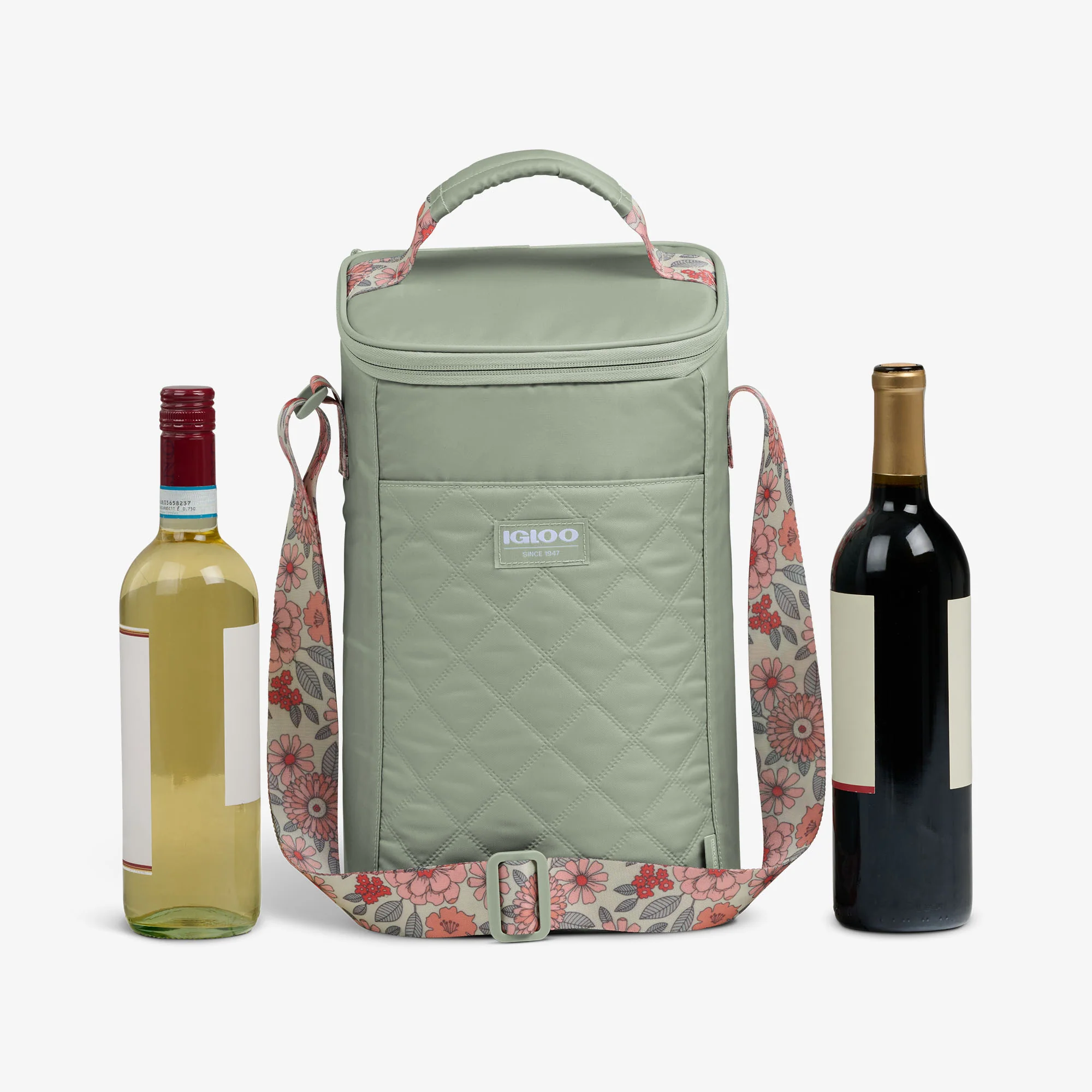 Floral MaxCold® DUO Vertical Crossbody Cooler Bag - Image 5