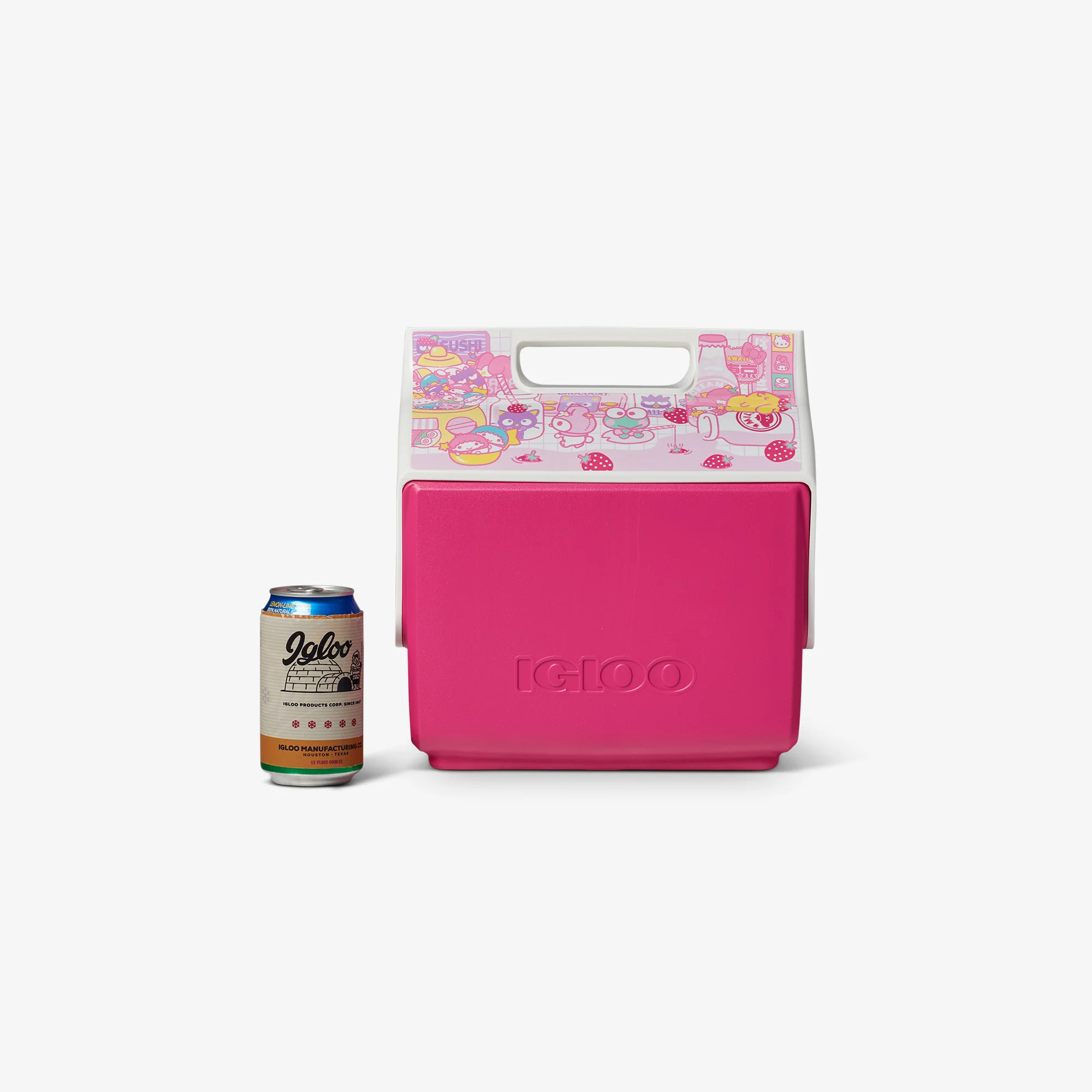 Hello Kitty® and Friends Strawberry Milk Little Playmate 7 Qt Cooler - Image 5