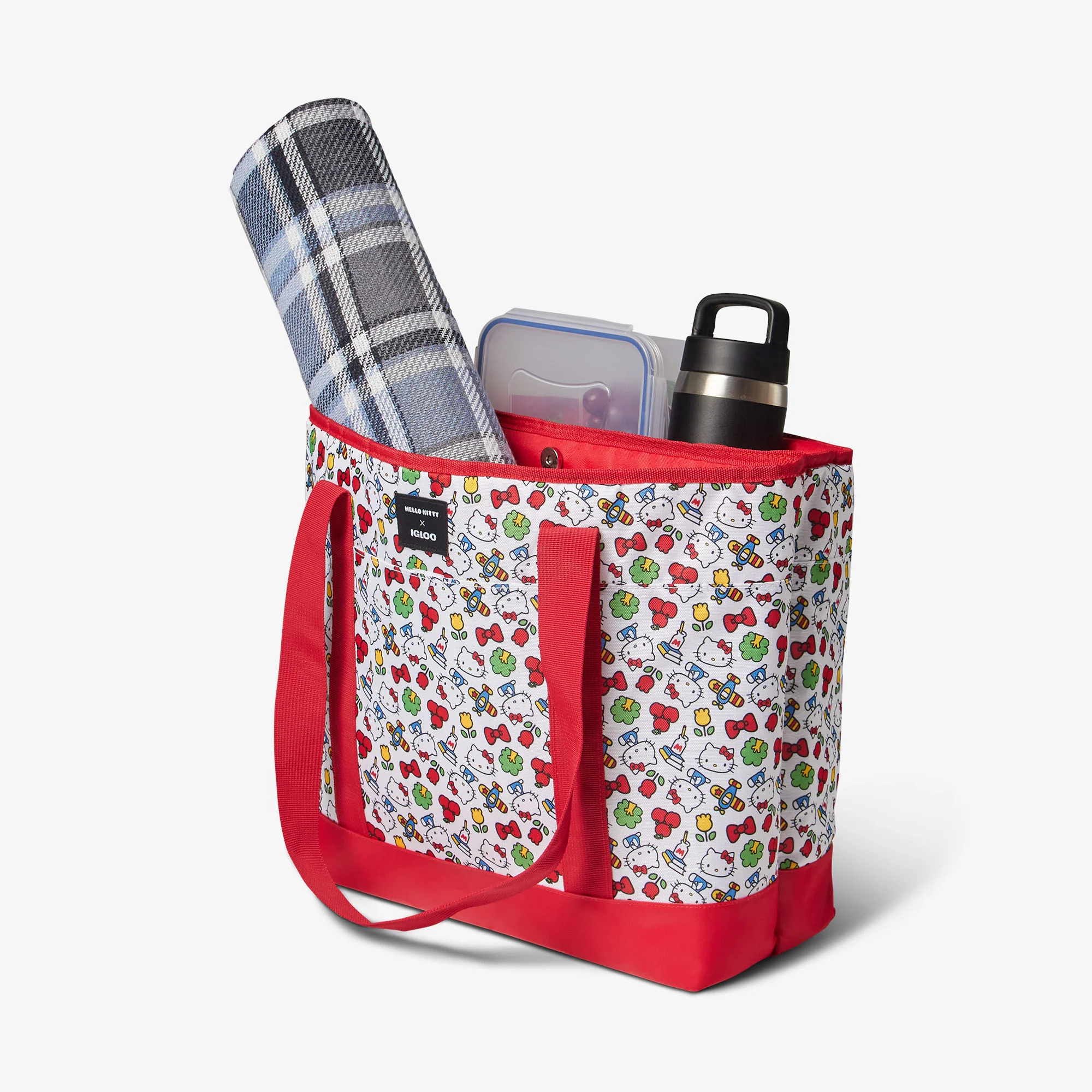 Hello Kitty® Dual Compartment Tote Cooler Bag - Image 3