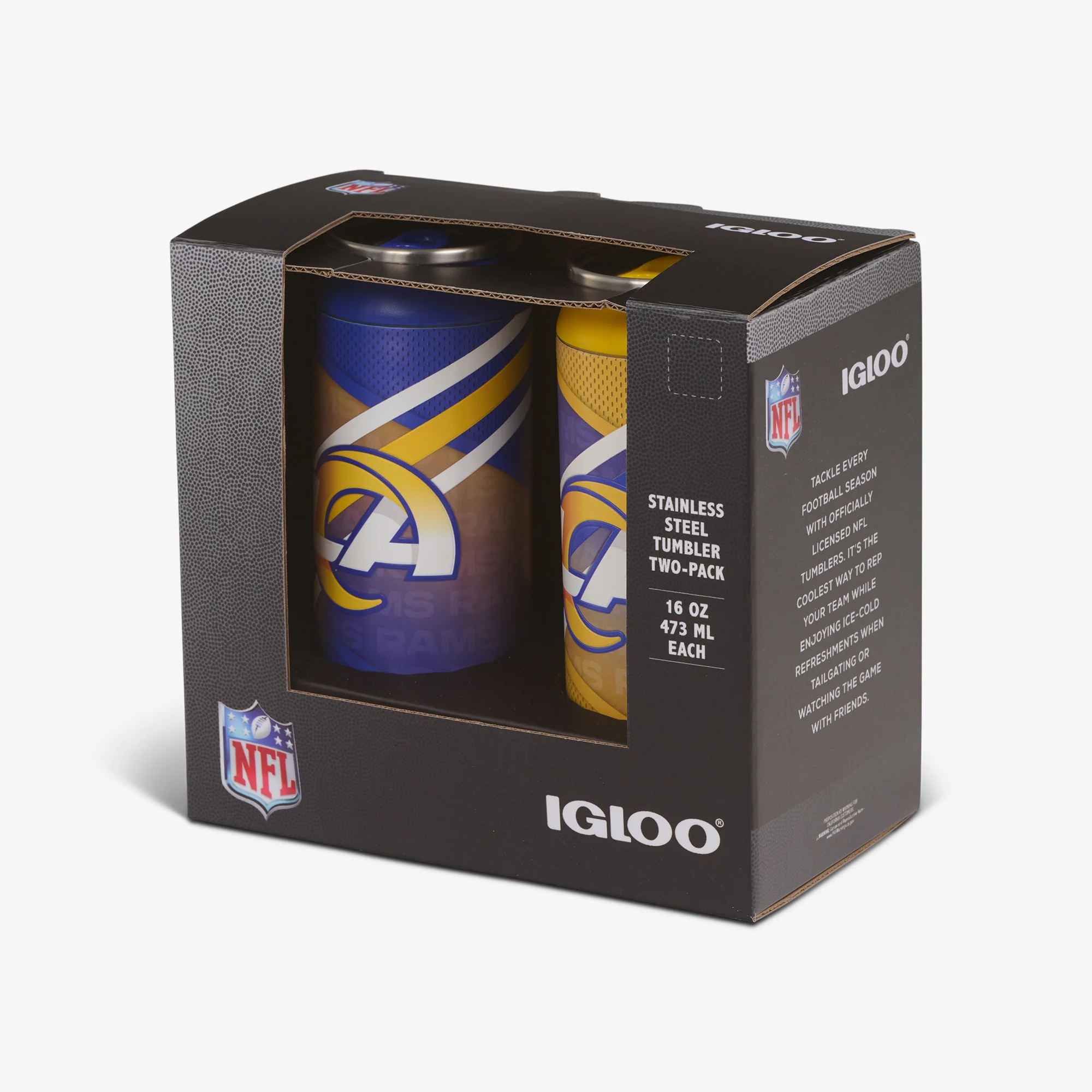 Los Angeles Rams Home & Away 16 Oz Can 2-Pack - Image 5