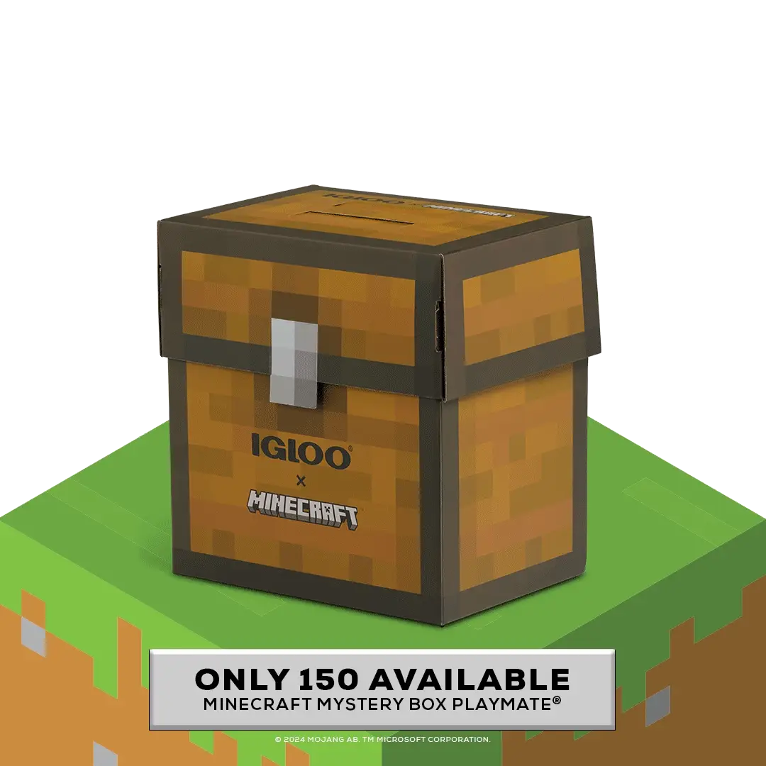 Minecraft Mystery Box Little Playmate 7 Qt Cooler