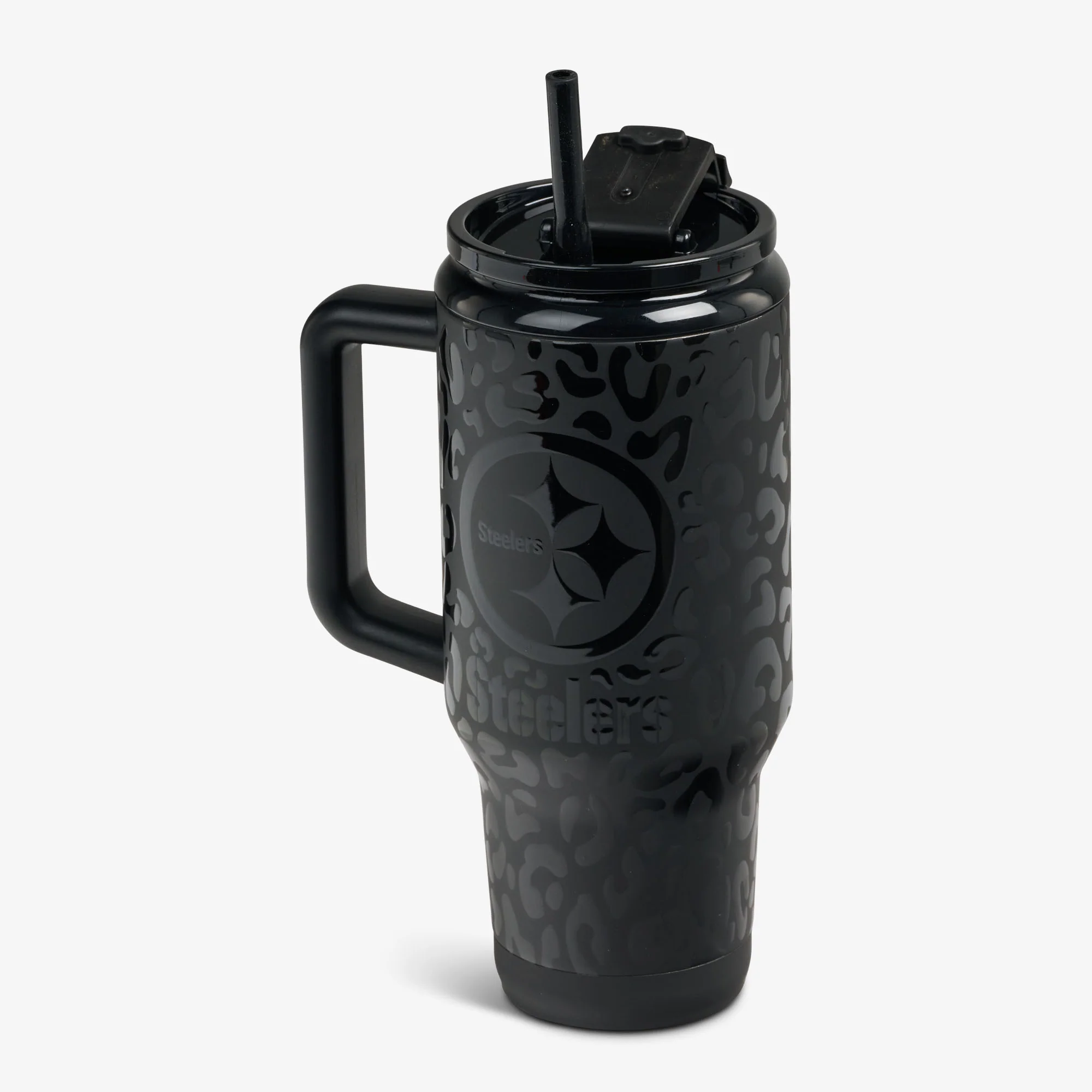 NFL 32 Oz Leopard Flip ‘n’ Sip Travel Mug - Image 16