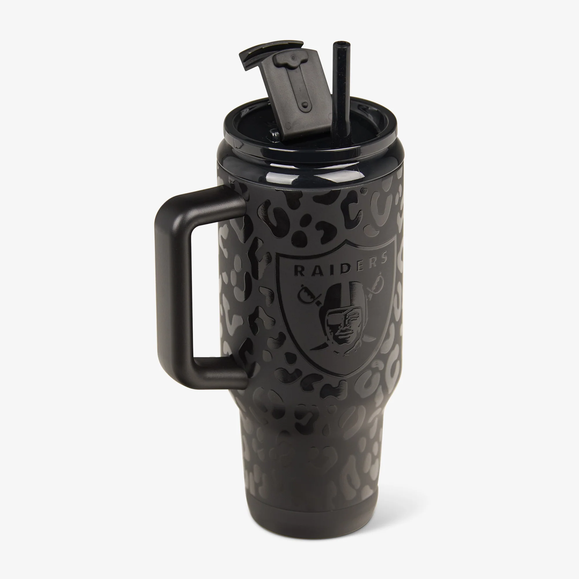 NFL 32 Oz Leopard Flip ‘n’ Sip Travel Mug - Image 51