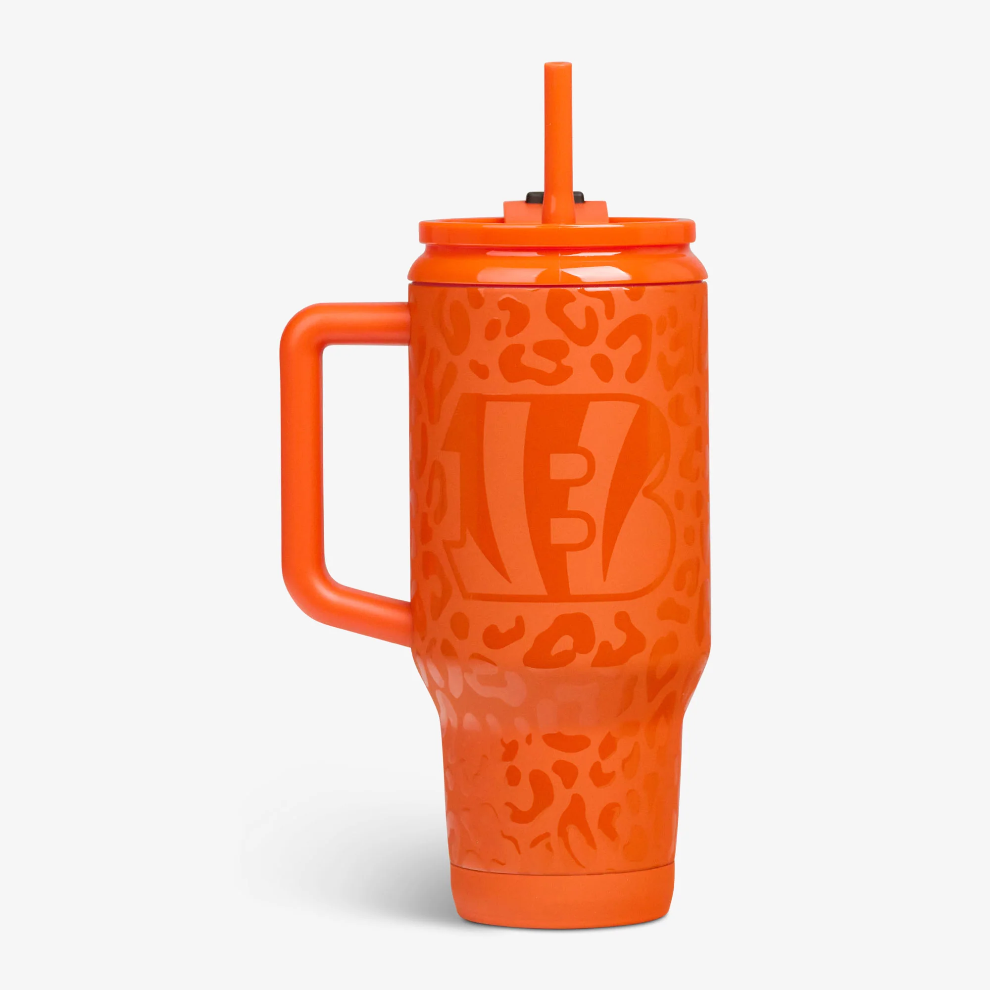 NFL 32 Oz Leopard Flip ‘n’ Sip Travel Mug - Image 8
