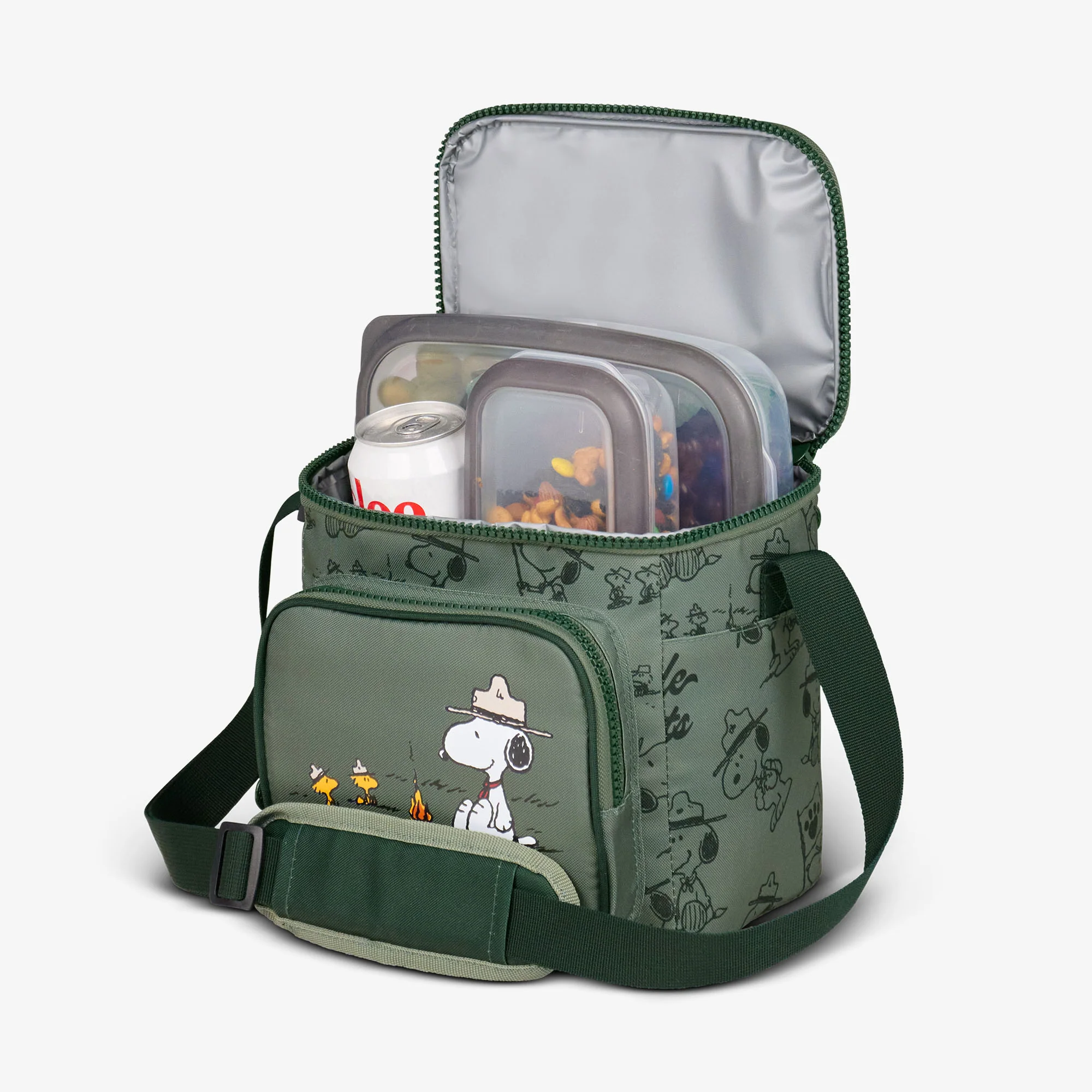 Peanuts Beagle Scouts Square Lunch Cooler Bag - Image 5