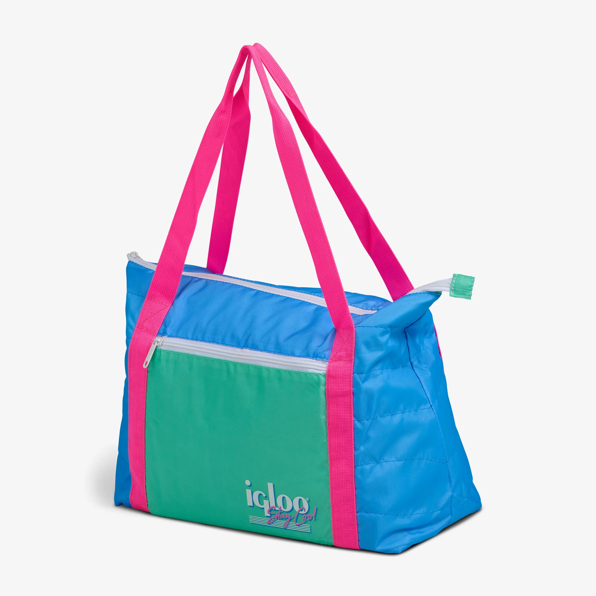 Retro Packable Puffer 20-Can Cooler Bag - Image 12