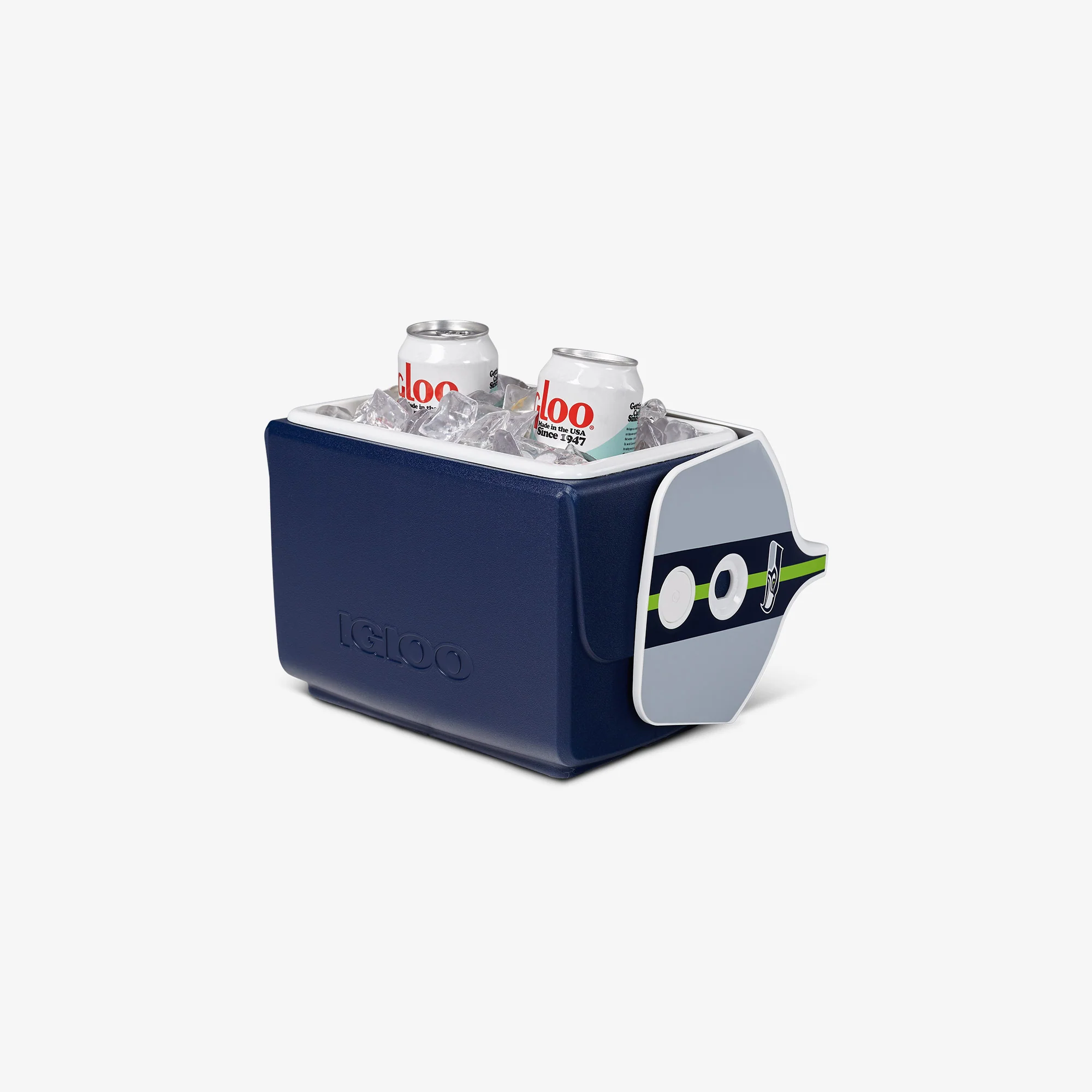 Seattle Seahawks Little Playmate 7 Qt Cooler - Image 3