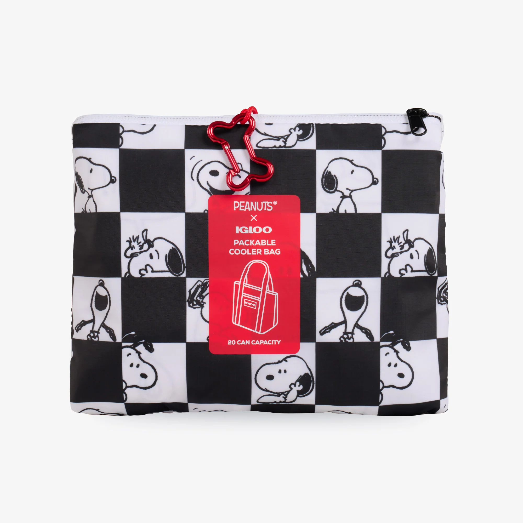 Snoopy Packable Puffer 20-Can Cooler Bag - Image 3